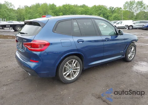 2018 BMW X3 xDrive30I z USA, uszkodzony, nr VIN 5UXTR9C54JLD57052